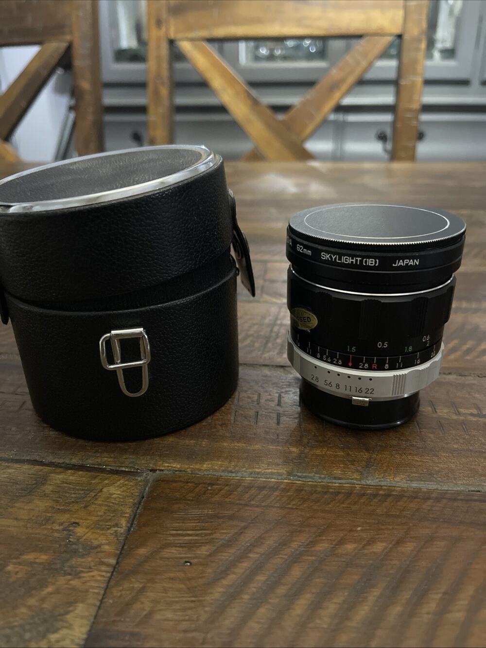 SOLIGOR Wide Auto 28mm f/2.8 Camera Lens W/ Hoya 62mm Skylight (1B) Japan